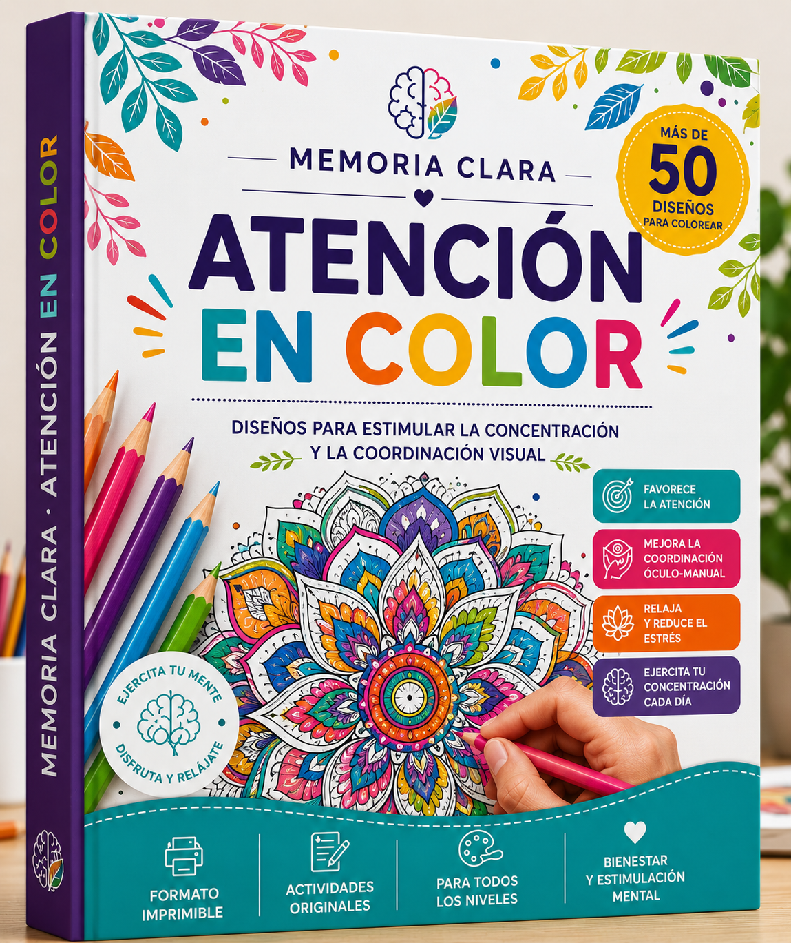 MEMORIA CLARA · ATENCIÓN EN COLOR