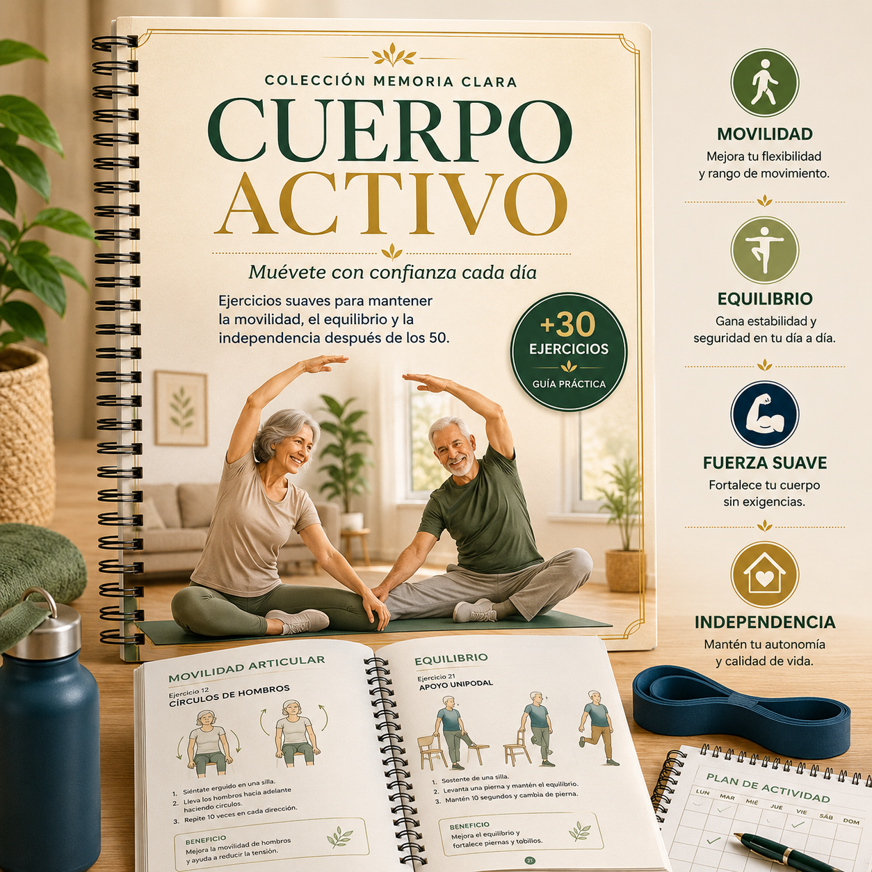 MEMORIA CLARA · CUERPO ACTIVO